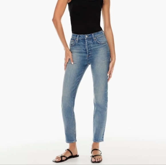 Denim Forum - Yoko High Rise Slim - Picture 1 of 5